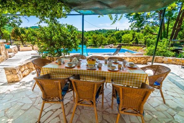 Rural Villa Forest With Private Pool Near Dubrovnik Gruda Extérieur photo