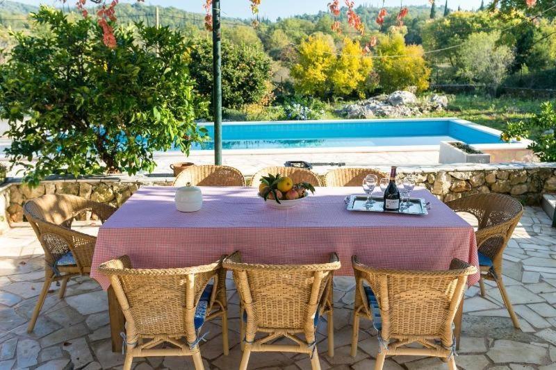 Rural Villa Forest With Private Pool Near Dubrovnik Gruda Extérieur photo
